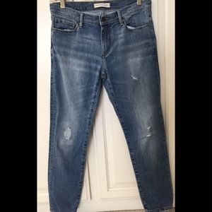 Banana Republic distressed denim jeans